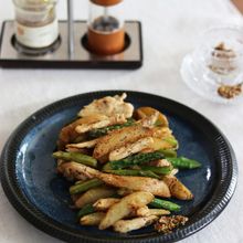 ポテトとチキンのレモン醤油ソテー