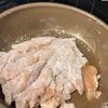 10分で家族大満足!【チキンたつた丼】の工程2