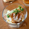 さっぱり！鶏皮とお揚げのおろし梅ポン酢