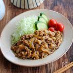 【しっとりやわらか♪豚こまのしょうが焼き】お家で定番料理！