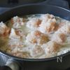 鶏だんごと春雨の白湯煮の工程4