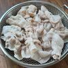 さっぱり食べやすい♪【豚しゃぶと長芋の梅だれ和え】の工程2