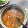 【担々湯豆腐鍋】うま辛だしうま！〆まで美味しいの工程3