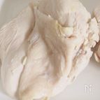 鶏むね肉をしっとり柔らかくゆでる方法