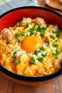 とろ旨♡【親子丼】すき焼きのたれで味付けに失敗しない◎