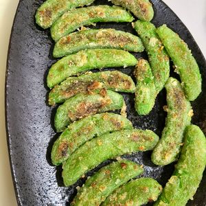 みー助の作ってみた!投稿(食べる手が止められない!【これは無限のスナップえんどう】)