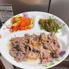 ケの作ってみた!投稿(味噌漬け豚ロースとキャベツの重ね蒸し)