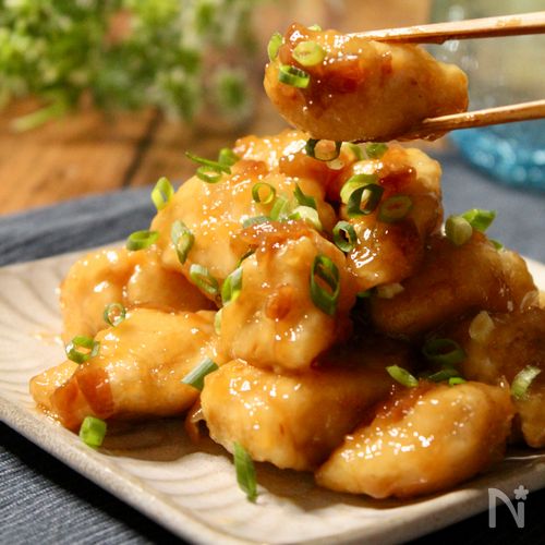 さっぱりヘルシー!ささみの梅照り焼き