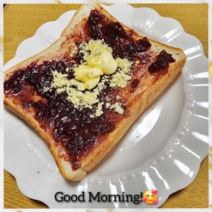 ナムディの作ってみた!投稿(サクッととろけてじんわり美味しい♡たっぷりあんバター食パン)