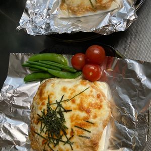 そら・ゆずの作ってみた!投稿(超簡単♡ツナ味噌マヨのはんぺんピザ)