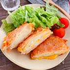 チーズinポテトハムカツ【節約ボリュームおかず】