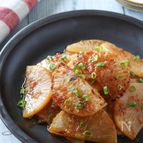 作り置きにも！簡単副菜『大根の生姜焼き』