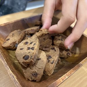 284604の作ってみた!投稿(サクほろ◎米粉で作る2種のチョコクッキークッキー)