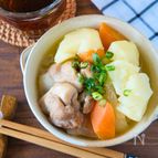 調味料2つだけ！﻿鶏のだしバター煮﻿