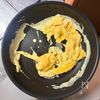 手頃な材料で♪【小松菜と炒り卵の甘酢あん炒め】の工程3