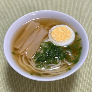 キャピタンの作ってみた!投稿(夏乗り切る！ヘルシーなのに大満足【醤油ラーメン風にゅうめん】)