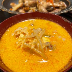 みっさキッチンの作ってみた!投稿(まろやかほっこり♪『コクうま♡豆乳味噌キムチスープ』)
