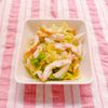 ビートの作ってみた!投稿(手軽でおいしい♩春キャベツとちくわのうま塩サラダ)