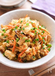 【我が家の炒り豆腐】何度も食べたい懐かしのおいしさ♡