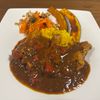 こむぎの作ってみた!投稿(こくうま♩手羽元とトマトのカレー)