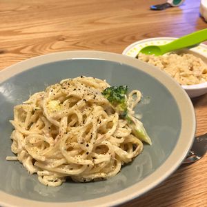 モジャネコの作ってみた!投稿(『エビとブロッコリーのツナクリームパスタ』味の決め手は…)