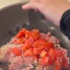 トマト嫌いも食べる【トマ玉そぼろ炒め】の工程3