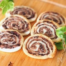 サクサク食感がたまらない♪冷凍パイシートで作る簡単おやつ
