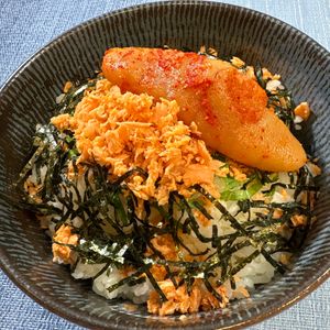 楽ラク手抜キッチン🐶🐾の作ってみた!投稿(絶品明太だし茶漬け)