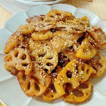 ご飯が進む♡豚肉とレンコンの甘辛炒め