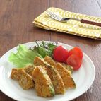 フライパンで簡単♪かぼちゃの香草パン粉揚げ