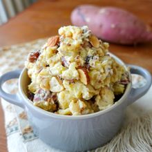 レンジで簡単!さつまいものデリサラダ【ハニーマスタード味】
