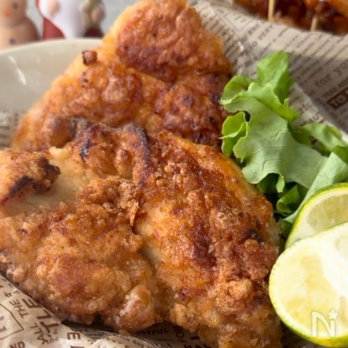 【BIG唐揚げ】ガツンと旨い!家族がハマる♪