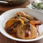野菜と鶏肉のスープ
