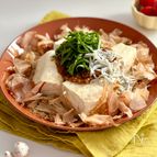 レンジで簡単♡豆腐とえのきの梅ごまだれ【腸活ダイエット】
