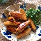 3つの調味料同量で焼くだけ簡単♡うまうま手羽中