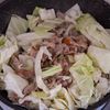10分でご飯泥棒!豚こまとキャベツの旨辛みそ炒めの工程2
