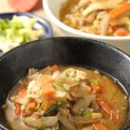 寒い日に嬉しい♪鍋ひとつで作る豚汁うどん