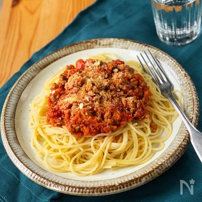 ミートソーススパゲッティ