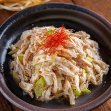 【無限にいける】レンチン蒸し鶏のねぎだくナムル#作り置きにも