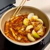 醤油麹だれがとろりと絡む♩こんがり玉ねぎとトンテキの工程6