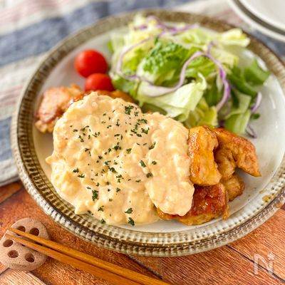 家族が大絶賛 揚げない簡単タルタルソースの絶品チキン南蛮