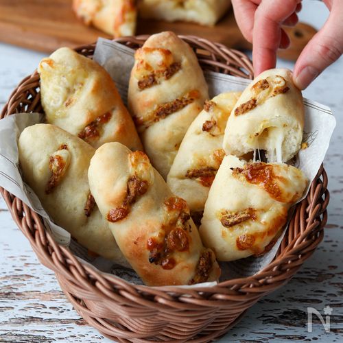 グルテンフリー
米粉ののびーるチーズドッグパン