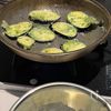 【なすの磯部揚げ】少ない油で揚げ焼きに!の工程3