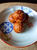 たこ焼き器で☆ひとくち肉巻きおにぎり