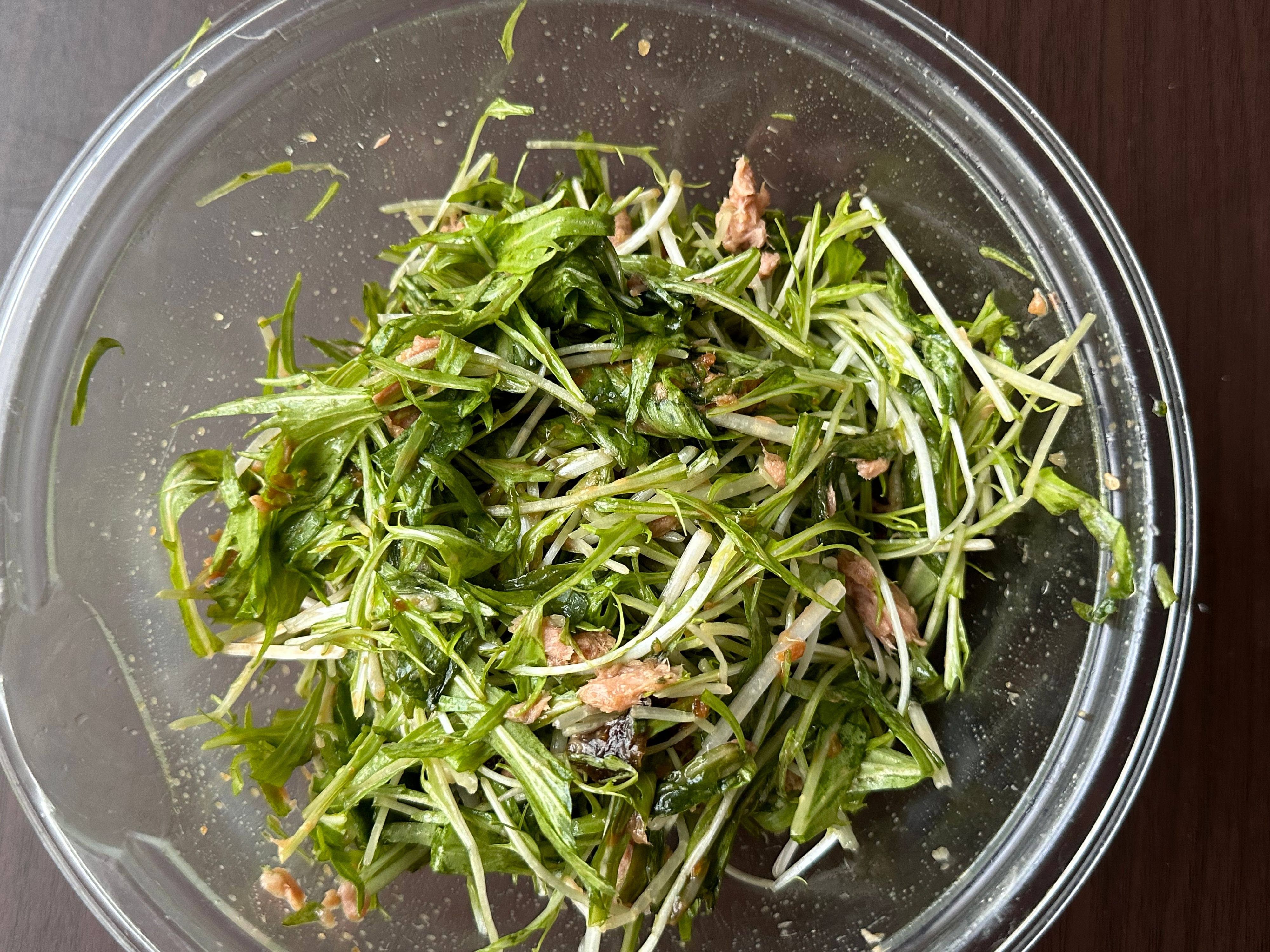 水菜のもりもり麹サラダ】節約/大量消費 | レシピサイトNadia