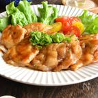 ネバ照り‼豚肉の納豆ネギチーズ挟み焼き