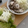 豚こまと白菜のトマト煮の工程2