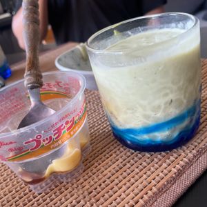 みっさキッチンの作ってみた!投稿(アボカドプリンミルク)