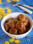 豚こま肉団子　お弁当にも