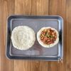 【発酵不要！】フライパンで豆腐米粉ピザパンの工程3